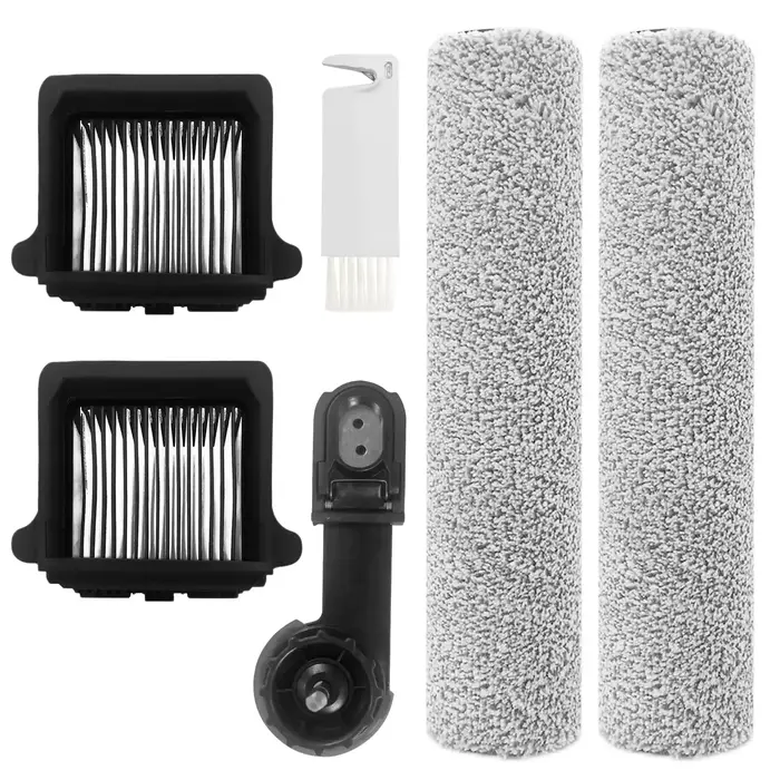 Rouleau de brosse de remplacement et filtre d'aspirateur pour aspirateur sec et humide sans fil Flashdry Smart Tineco