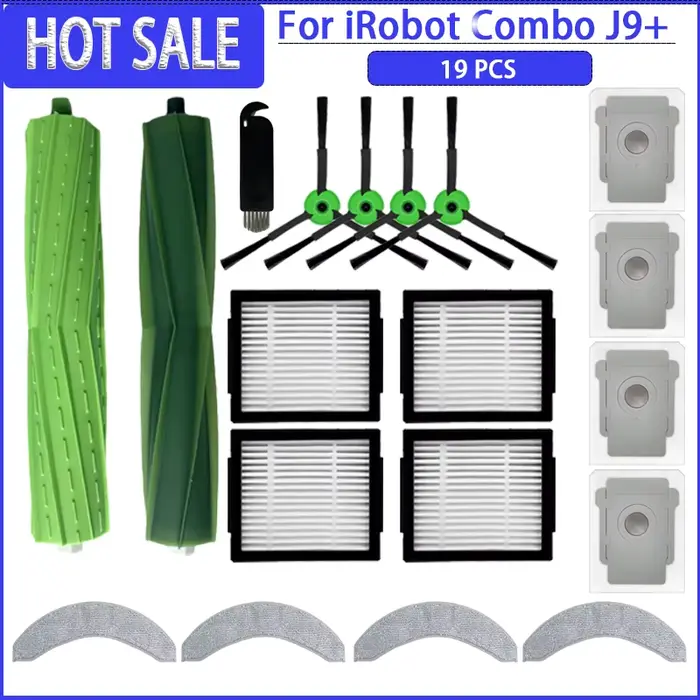 Pièces d'aspirateur pour iRobot Roomba COMBO J7 +