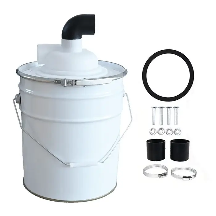 Filtre Cyclone collecteur de poussière pour le travail du bois avec coude bricolage aggloméré sépara