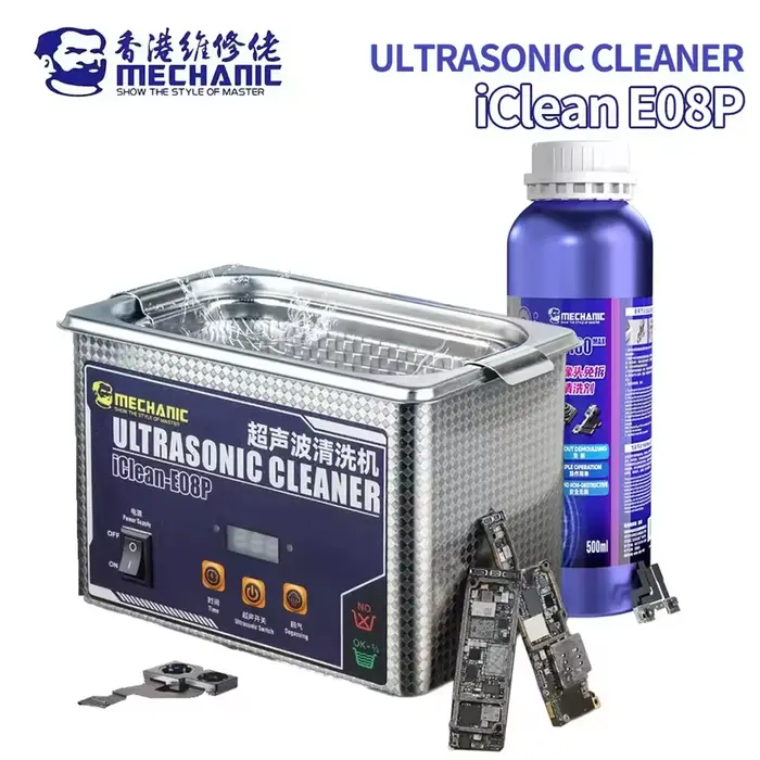 Nettoyeur à ultrasons mécanique iClean-E08P 80W