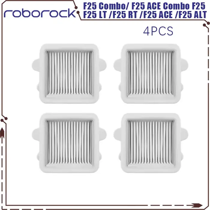 Roborock F25/F25 LT/F25 RT/F25 ACE/F25 ACE Combo/F25 Combo/F25 ALT série pièces sous vide filtre à b