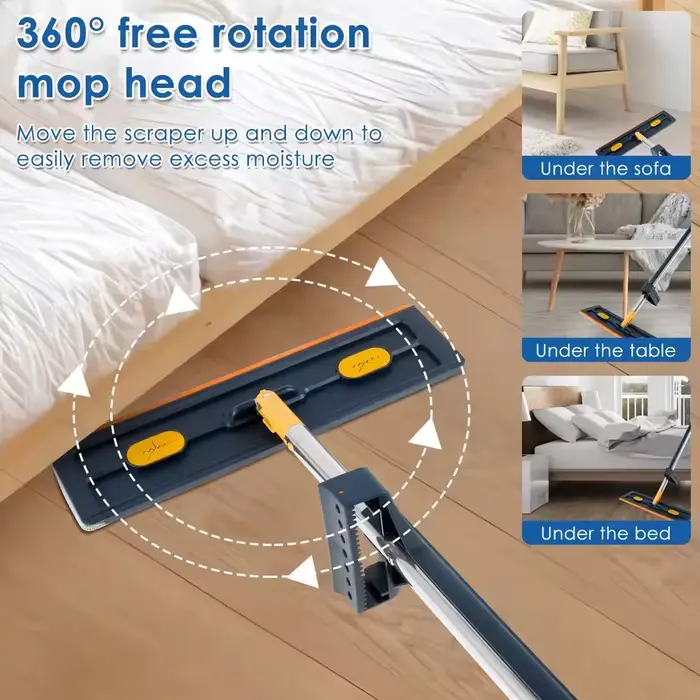 360 ° Vadrouille plate rotative