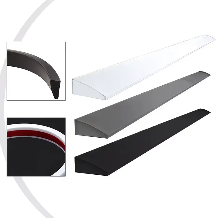 Bande de franchissement flexible en silicone pour robot aspirateur