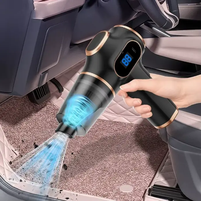 Aspirateur sans fil double usage pour maison et voiture