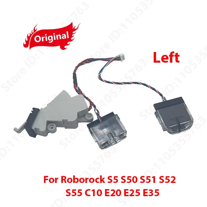 Ensemble capteur de détection de rebord droit et gauche pour aspirateur robot Roborock S5 S50 S51 S52 S55