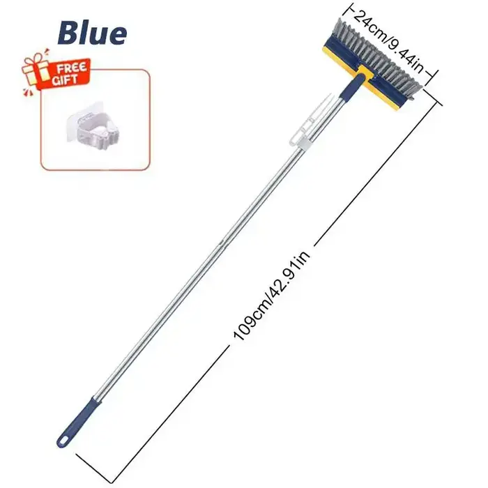 Brosse de nettoyage UNTIOR manche long 180 ° Serpillière rotative avec raclette