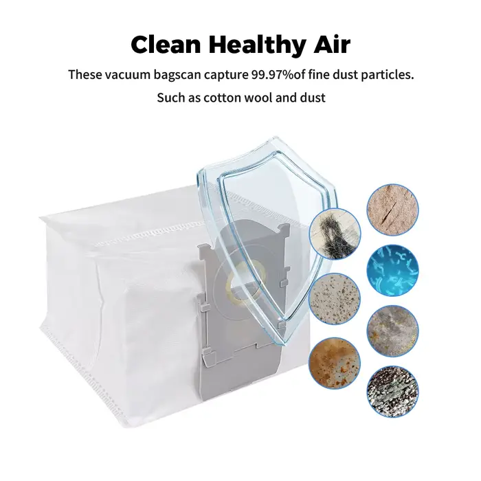 Sacs à poussière pour aspirateur Ecovacs Deebot T50 Pro Omni/T50