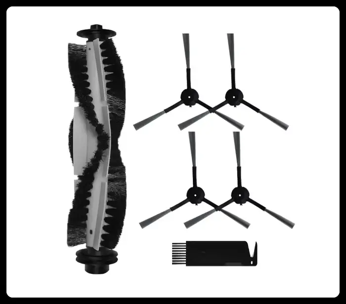 Pièces de rechange compatibles pour aspirateur robot Vactidy T6, accessoires de remplacement, brosse