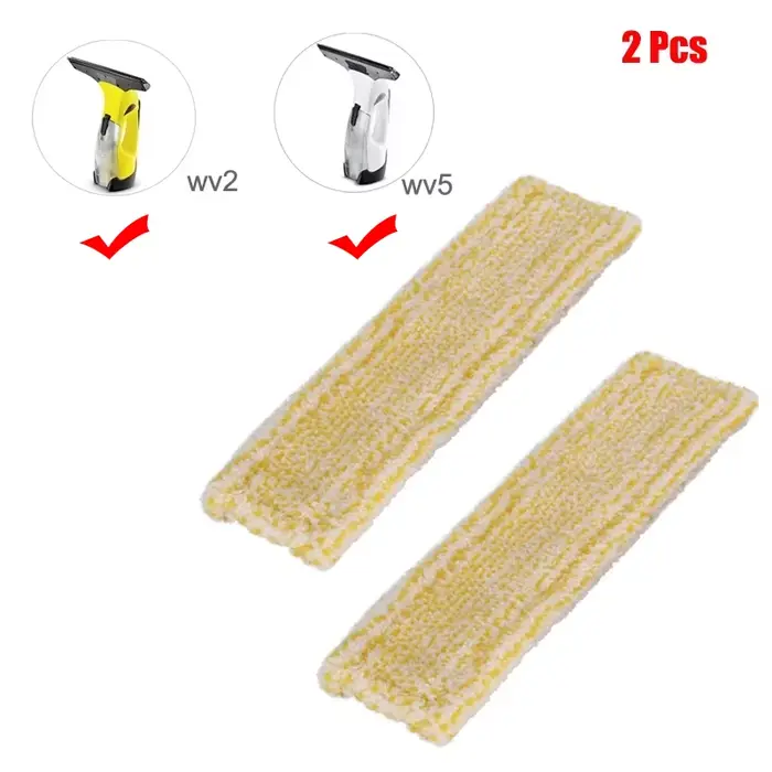 Pour Karcher WV1 WV50 WV75 WV2 WV5 Machine de nettoyage de vitres en Microfibre chiffons de vadrouil
