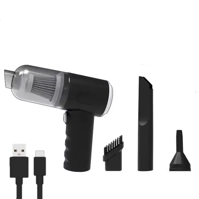 Aspirateur à main rechargeable sans fil, mini aspirateur de voiture avec filtre détachable, aspirati