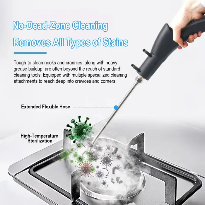 Nettoyeur vapeur haute pression multifonctionnel portable pour la cuisine