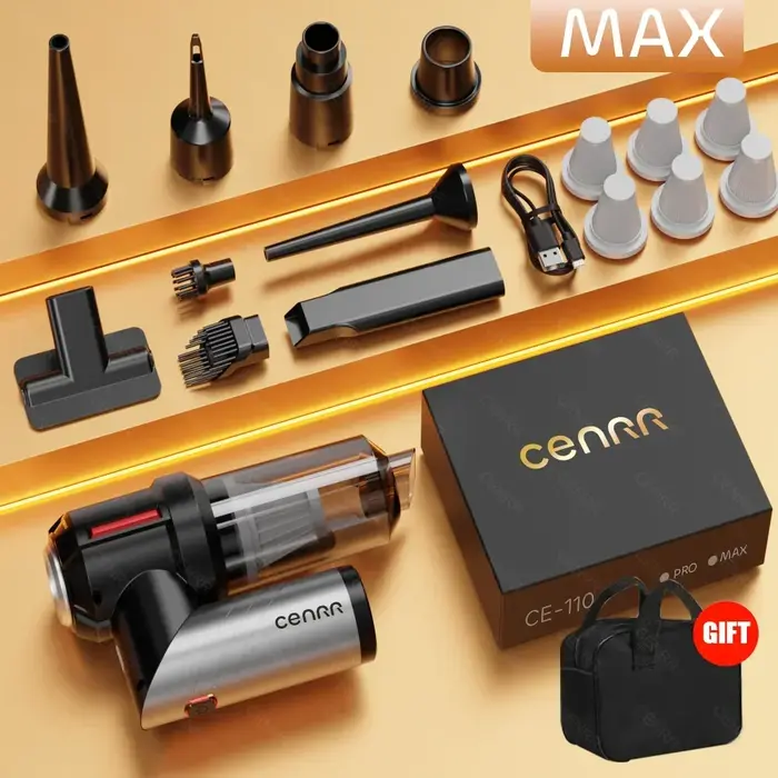 CENRR 998000 PA aspirateur de voiture à main Mini sans fil forte aspiration nettoyeur