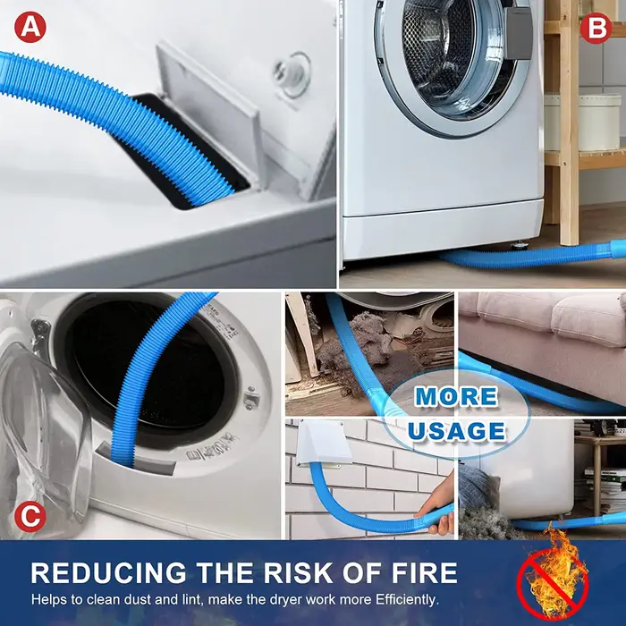 Accessoire de nettoyage de ventilation de sèche-linge