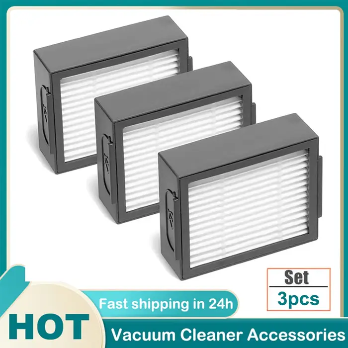 Filtre HEPA pour aspirateurs robots iRobot Roomba evo, i,e,j Series:E5 E6 E7 i1 i3 i4 i5 i6 i7 i8 j7