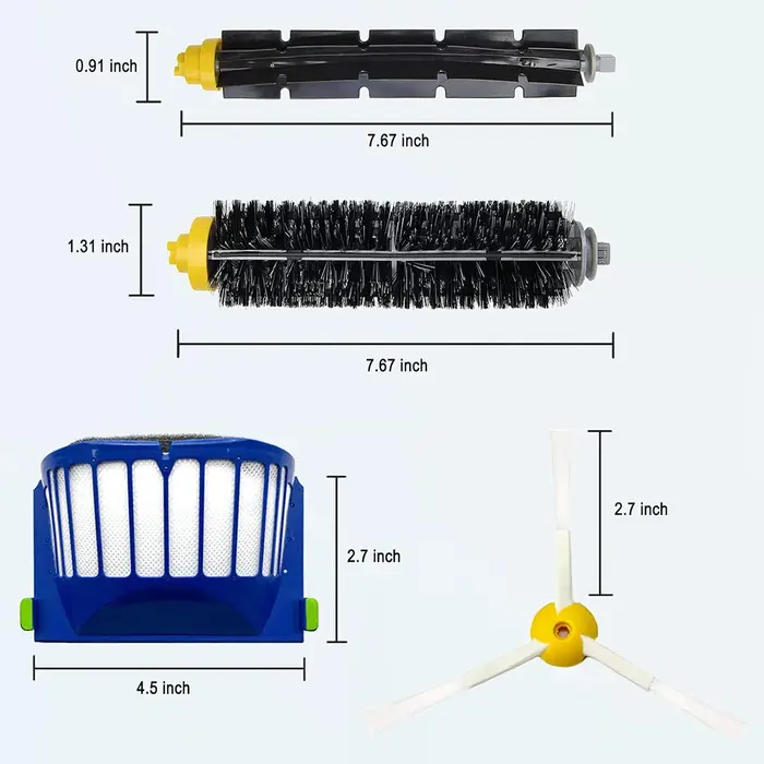 Accessoires pour aspirateur robot iRobot Roomba série 600 (676