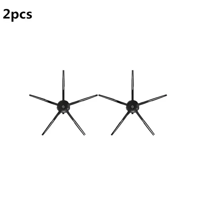 Roborock S7 G10 T8 Q7 Max/Q7 Max + S7 Maxv Ultra Plus G10S/G10S Pro Q5 Q5 + aspirateur Robot avec brosse latérale pentagonale noire
