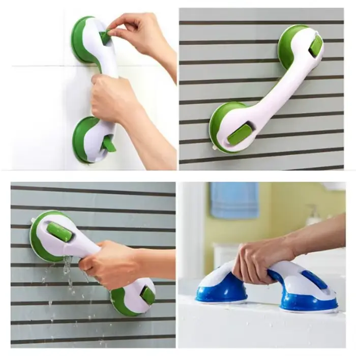 Poignée de bain HOShower avec ventouse, barre d'appui, poignée de main courante de baignoire