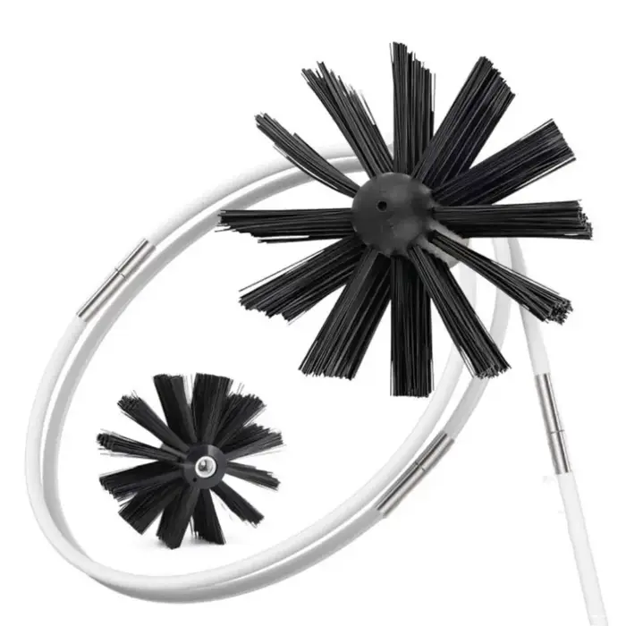Brosse de cheminée rotative