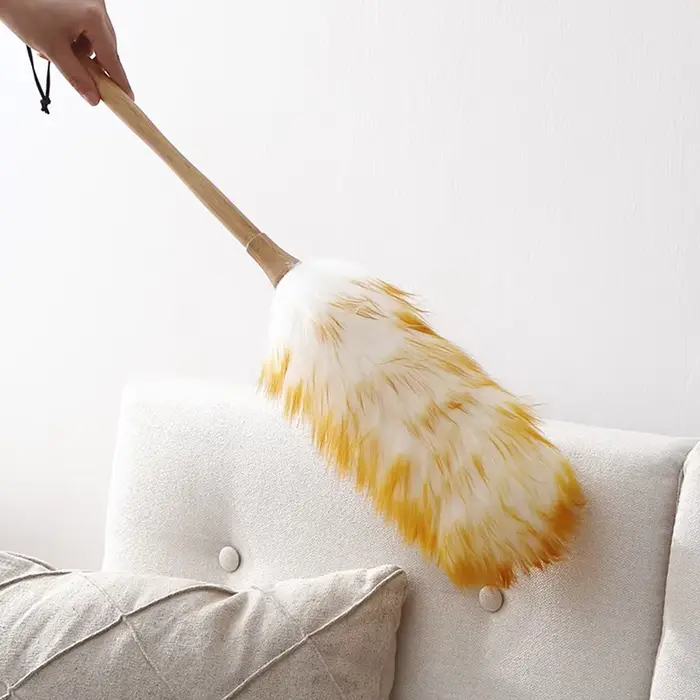 Plumeau en laine évolutif, brosse de nettoyage ménager, nettoyage de voiture, balayage de la poussiè
