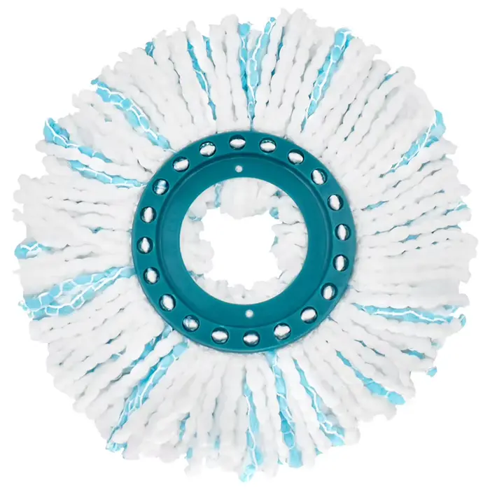 Tête de vadrouille de rechange pour Leifheit Clean Twist Disc Mop/Ergo, Compatible avec le couvercle