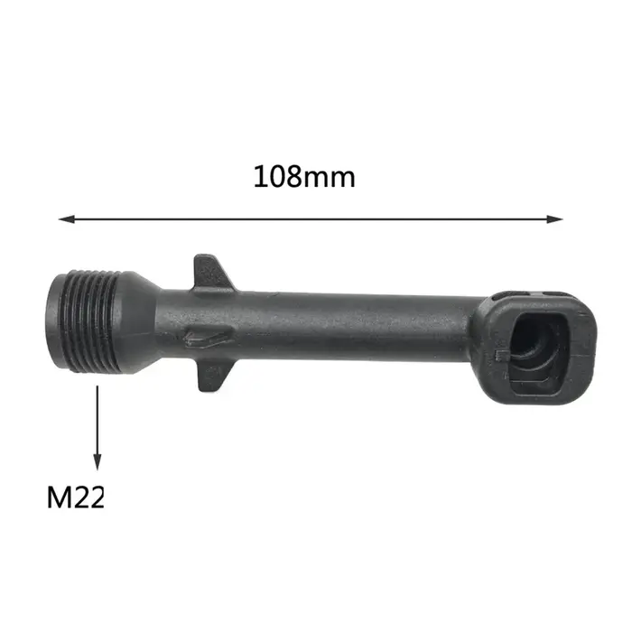 Raccord coudé pour tuyau de sortie de nettoyeur haute pression, compatible avec les modèles Karcher K1, K2, K3, pièce de rechange 5.064-396, aspirateur