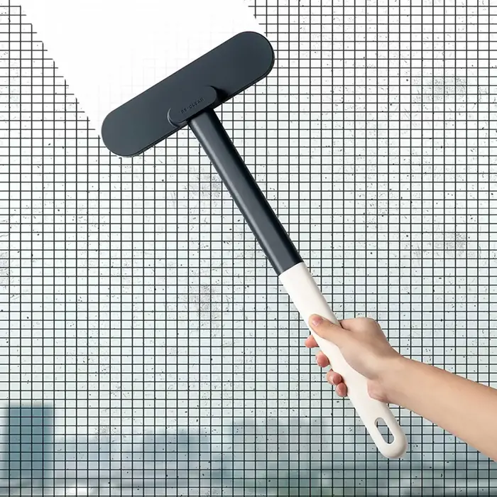 1 brosse de fenêtre multifonctionnelle à long manche