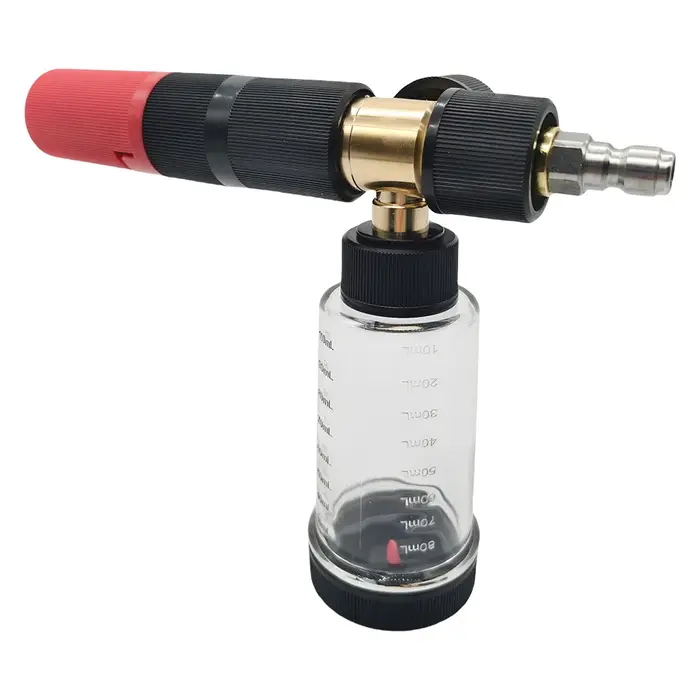 Pot de mousse d'eau de 100ml avec connecteur rapide de 1/4 pouces