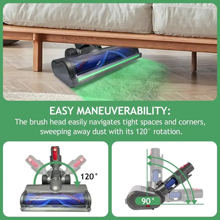 Tête d'aspirateur pour aspirateur Dyson V6 DC58 DC59 DC61 DC Series