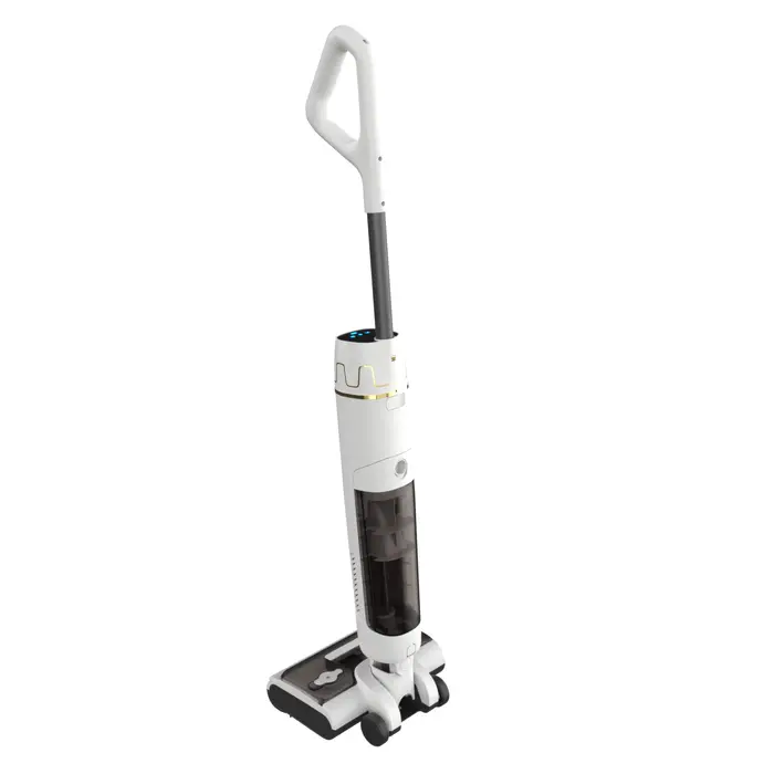 Nettoyeur de sol vertical intelligent sans fil, sans sac, autonettoyant, pour usage domestique et hô