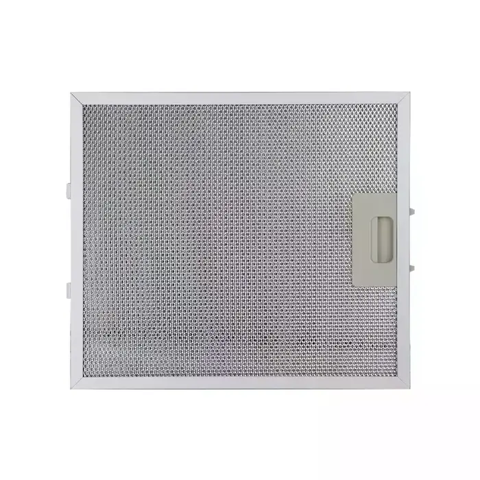 Filtres pour hotte de cuisine, extracteur de maille métallique, filtre d'aération, hottes de cuisine, filtre à huile, accessoires pour hotte de cuisine, plaque Al de séparation d'huile