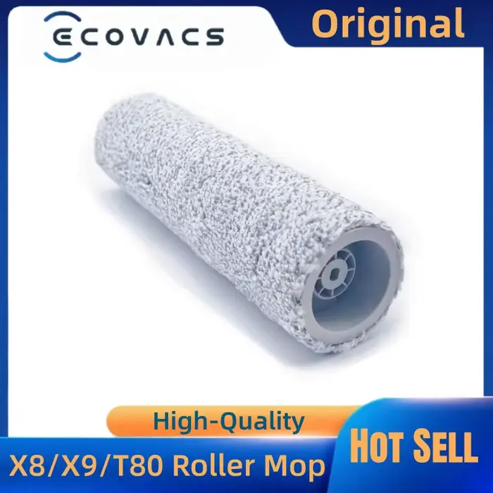 Rouleau de serpillière lavable ECOVACS DEEBOT pour aspirateur robot