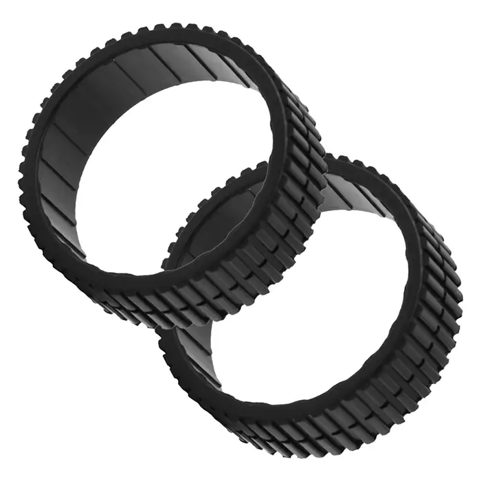 Pneu de roulettes antidérapant pour aspirateur iRobot Braava 380 380T 320 321 345 6050 385 375 375T Mint Plus 4200 4205