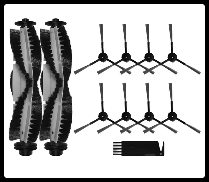 Pièces de rechange compatibles pour aspirateur robot Vactidy T6
