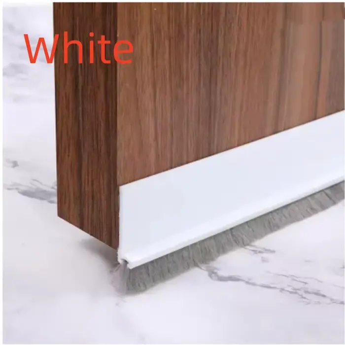 Joint de porte de 1 m avec brosse anti-courant d'air