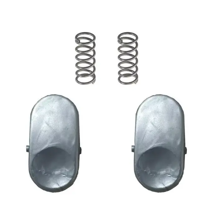 2 Set Silver Tool attrape le bouton godet poussière l'entretien l'aspirateur