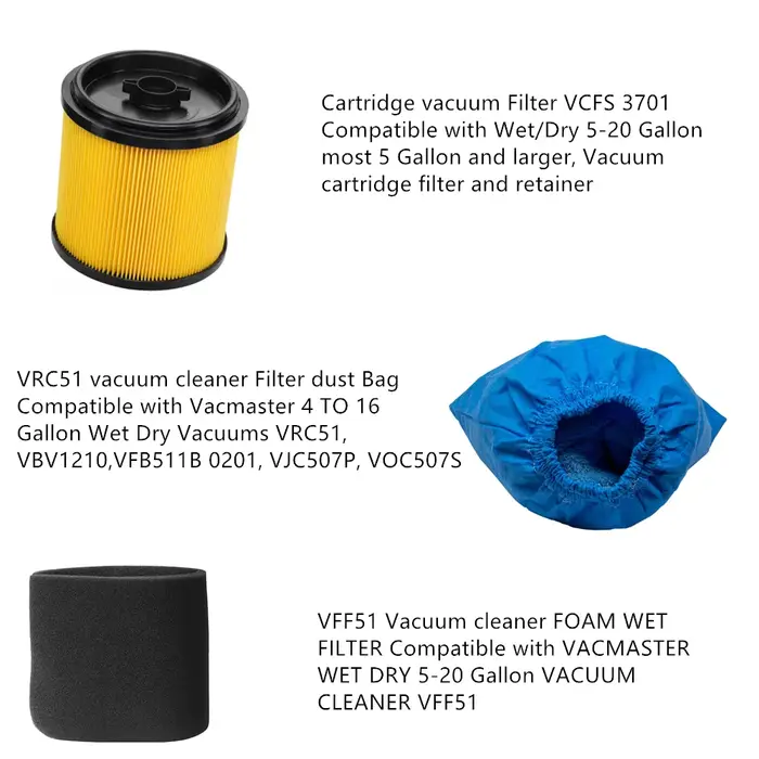 Sac à poussière filtrant VRC51