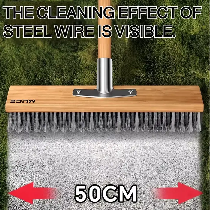 Brosse de sol en fil d'acier inoxydable