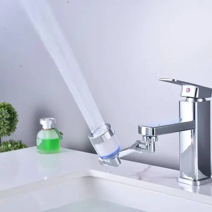 360/1080 ° Filtre à eau pour robinet pivotant