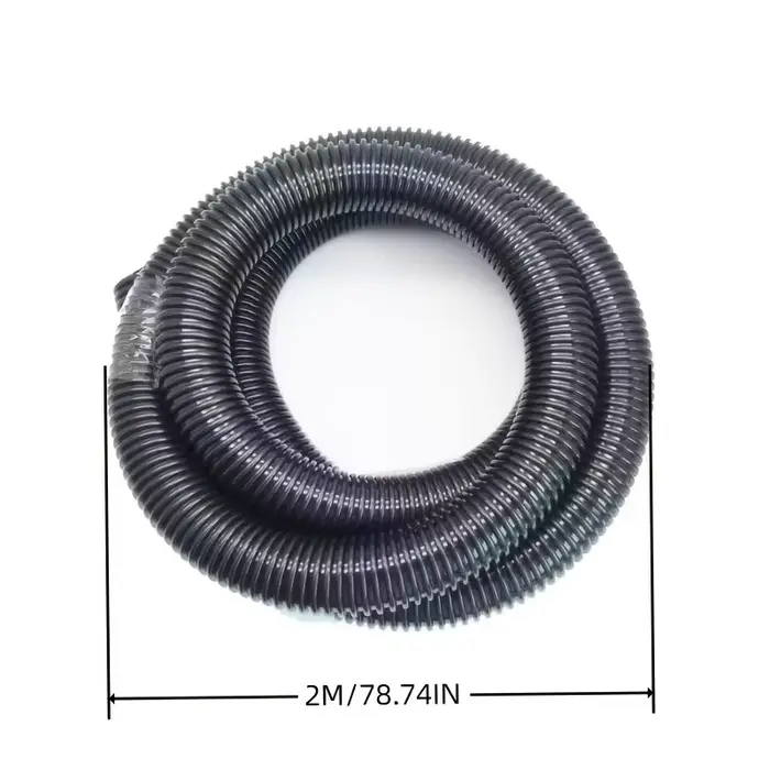 Tuyau d'aspiration flexible en plastique de 2