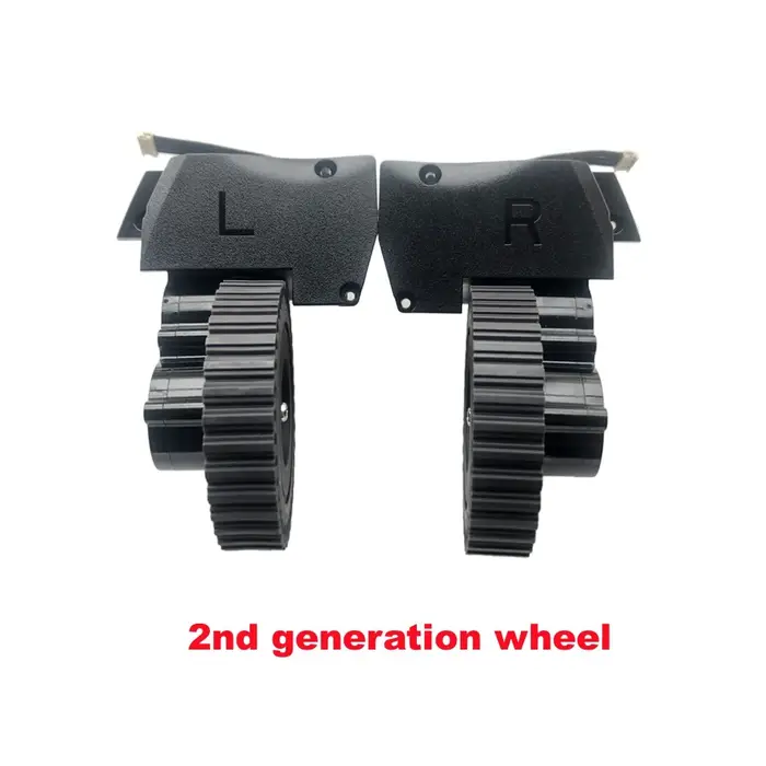 Ensemble moteur de roue droite gauche pour aspirateur robot SilverCrest SSRA1, pièces de rechange, m