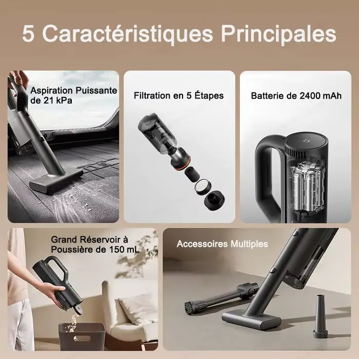 Aspirateur de voiture MIJIA
