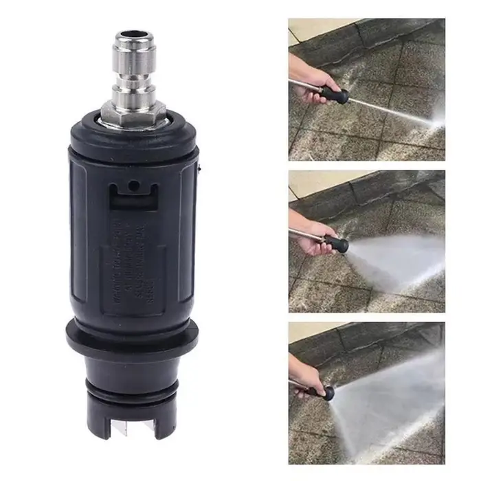 Buse de nettoyeur haute pression à angle réglable 3000 PSI - Pulvérisateur à connexion rapide 1/4''