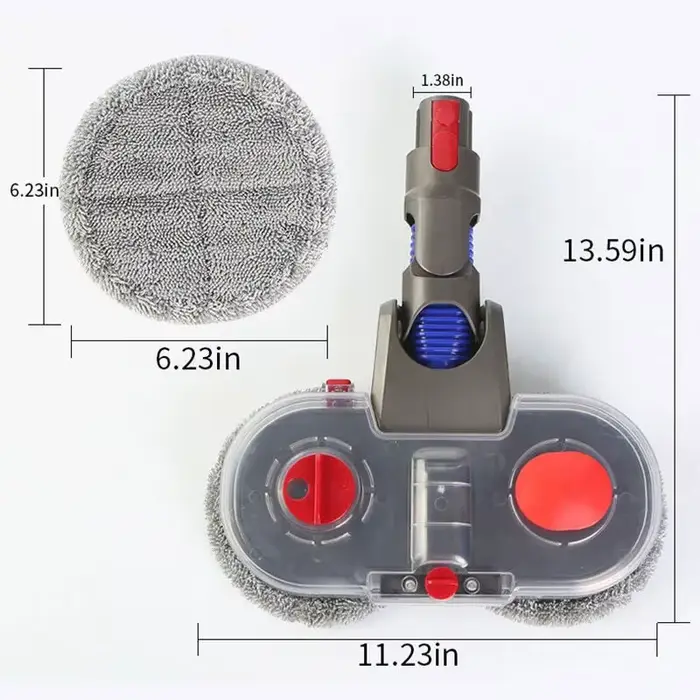 Tête de vadrouille pour aspirateur Dyson V7 V8 V10 V11 V15