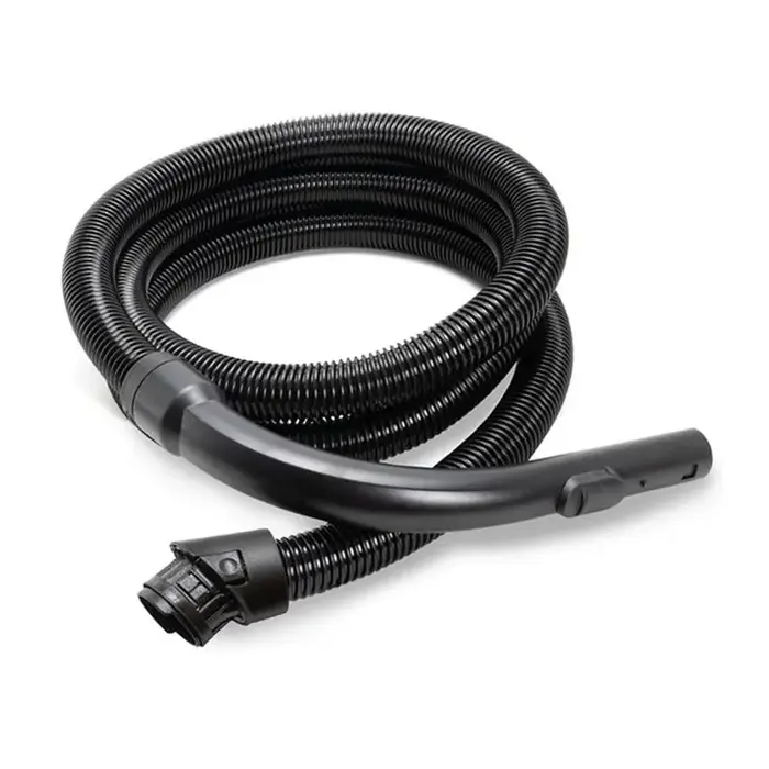 Tuyau d'aspirateur de 2.5m avec poignée incurvée noire