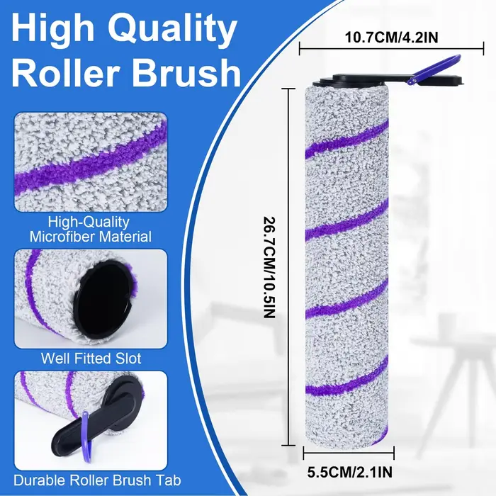 Brosse rotative et filtre HEPA compatibles avec les aspirateurs sans fil Rowenta X-Clean 10 et NARWAL S20 Pro - Pièces de rechange