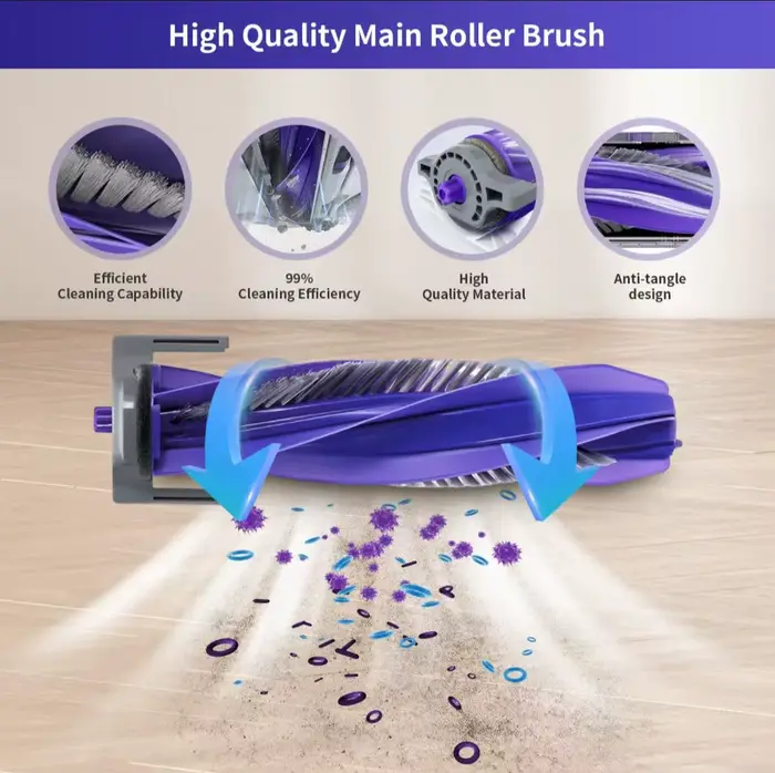 Narwal Freo Z10 Ultra YJCC025 Robot aspirateur pièces de rechange brosses latérales principales tissus de vadrouille filtres HEPA sacs à poussière accessoires