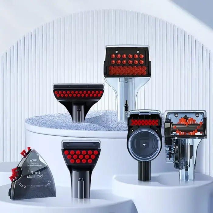 BISSELL Tête de brosse spéciale pour machine de nettoyage de tissus 3698Z 36985 1558Z