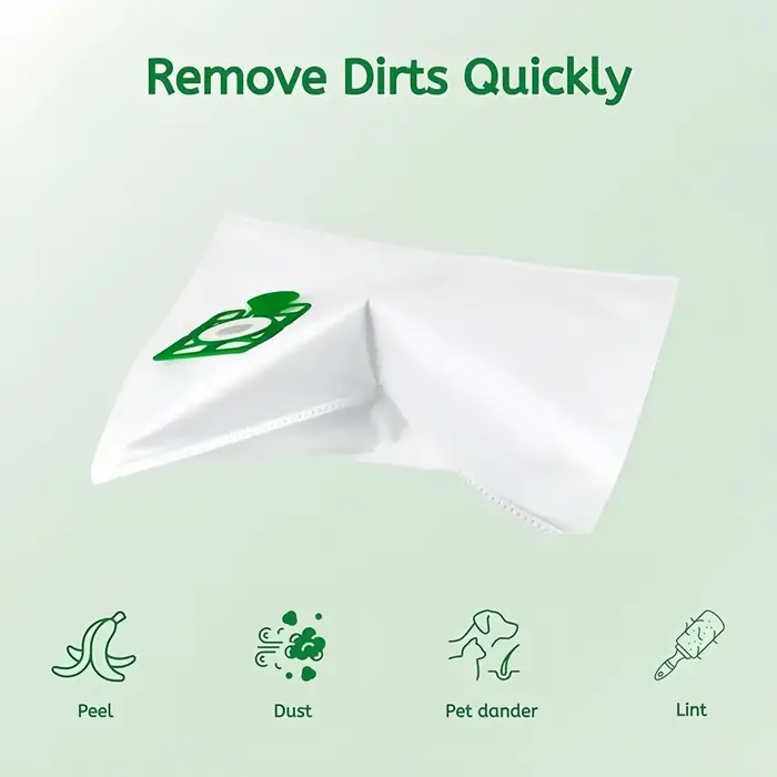 Sacs d'aspirateur compatibles pour Numatic Henry Micro Hetty HET200A Harry HHR200A