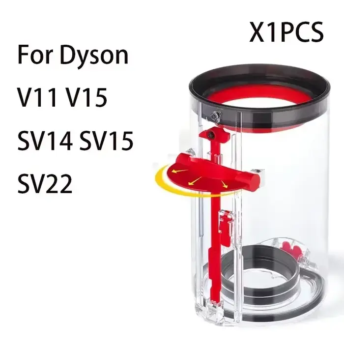 Poubelle Compatible avec Dyson V10 SV12 V11 V15 SV14 SV15 SV22, poubelle d'aspirateur, accessoires d