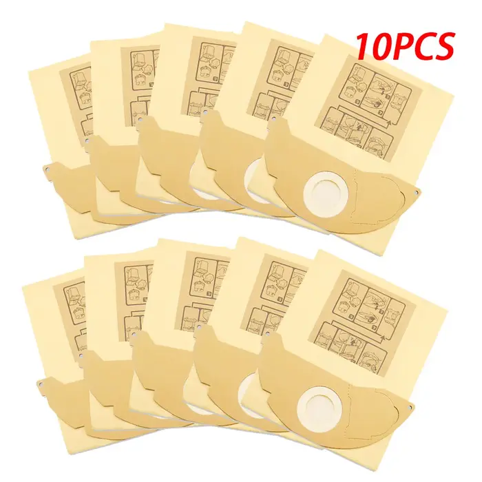 Sacs à poussière de remplacement pour aspirateur Karcher A2000 2003 2004 2014 2024 2054 2064 2074 S2500 WD2200 2210 2240